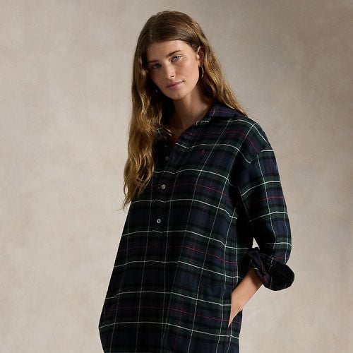 Plaid Cotton Shirtdress - Polo Ralph Lauren - Modalova