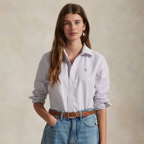 Stretch Slim Fit Striped Oxford Shirt - Polo Ralph Lauren - Modalova