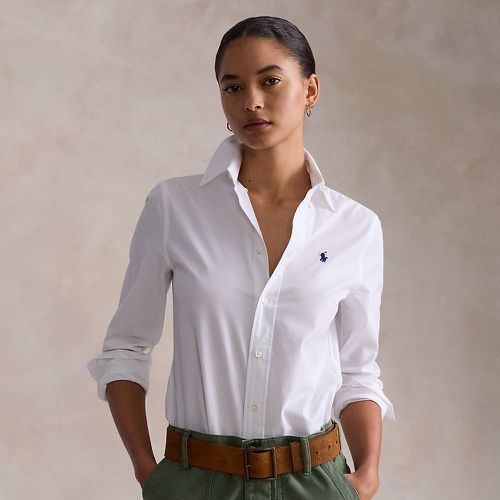 Stretch Slim Fit Cotton Shirt - Polo Ralph Lauren - Modalova