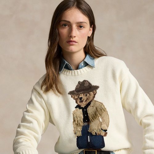 Polo Bear Cotton Crewneck Jumper - Polo Ralph Lauren - Modalova