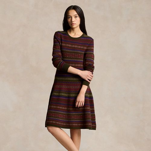 Fair Isle Wool-Blend Jumper Dress - Polo Ralph Lauren - Modalova