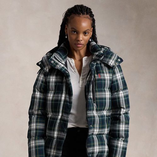 Plaid Quilted Down Jacket - Polo Ralph Lauren - Modalova