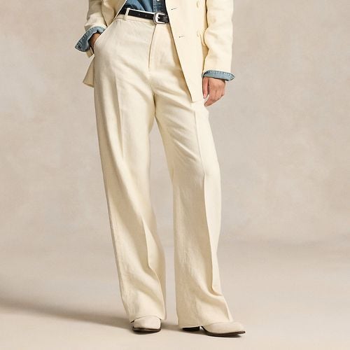 Hemp Wide-Leg Trouser - Polo Ralph Lauren - Modalova