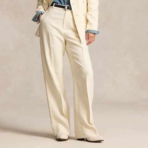 Hemp Wide-Leg Trouser - Polo Ralph Lauren - Modalova