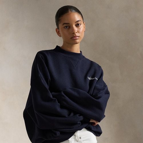 Logo Fleece High-Crewneck - Polo Ralph Lauren - Modalova