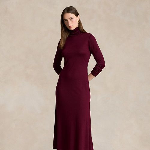 Wool-Blend Roll Neck Dress - Polo Ralph Lauren - Modalova