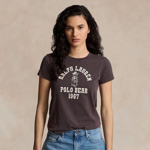 Polo Bear Logo Cotton Jersey T-Shirt - Polo Ralph Lauren - Modalova