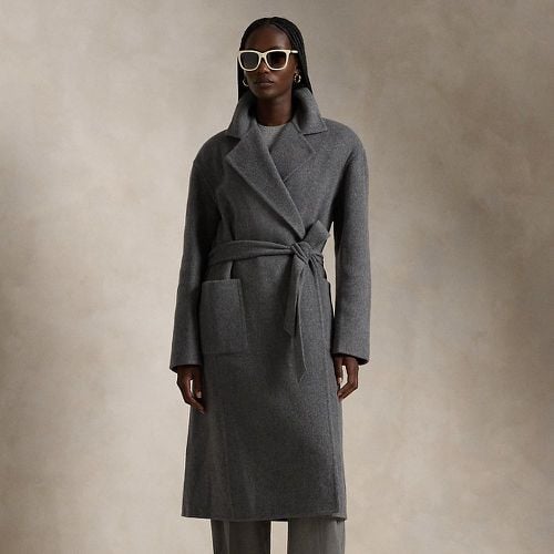 Double-Faced Wool Wrap Coat - Polo Ralph Lauren - Modalova