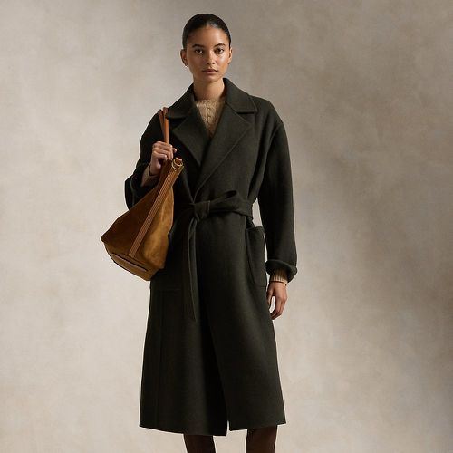 Double-Faced Wool Wrap Coat - Polo Ralph Lauren - Modalova