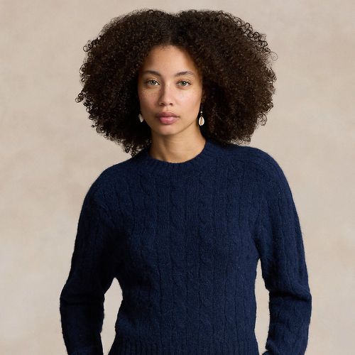 Cable-Knit Wool-Blend Crewneck Jumper - Polo Ralph Lauren - Modalova