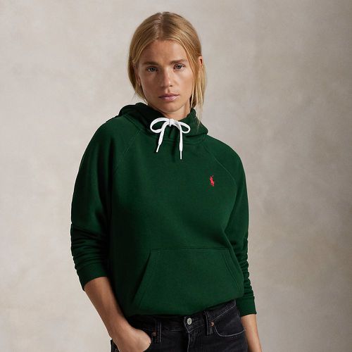 Shrunken Fit Fleece Hoodie - Polo Ralph Lauren - Modalova