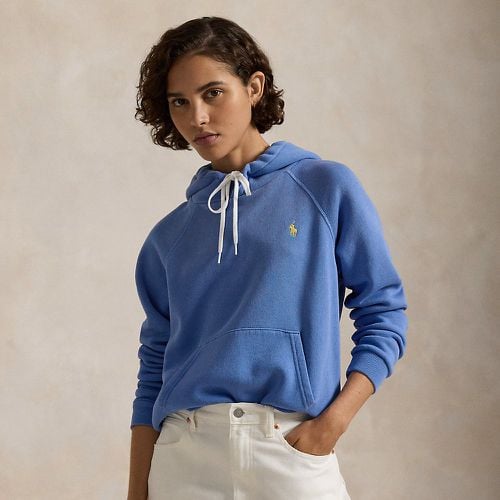 Shrunken Fit Fleece Hoodie - Polo Ralph Lauren - Modalova