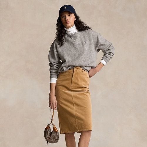 Corduroy Pencil Midi Skirt - Polo Ralph Lauren - Modalova