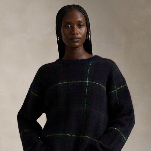 Plaid Alpaca-Blend Crewneck Jumper - Polo Ralph Lauren - Modalova