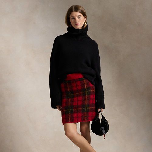 Plaid Alpaca-Blend Miniskirt - Polo Ralph Lauren - Modalova