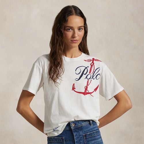 Nautical Logo Jersey Tee - Polo Ralph Lauren - Modalova