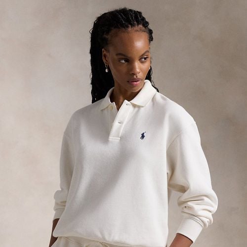 Polo-Collar Fleece Pullover - Polo Ralph Lauren - Modalova