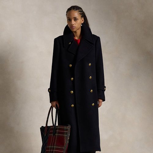 Wool Melton Long Coat - Polo Ralph Lauren - Modalova