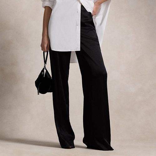 Satin Wide-Leg Trouser - Polo Ralph Lauren - Modalova