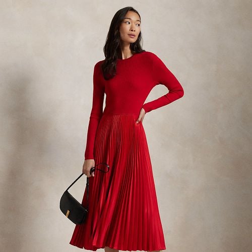 Jumper-Bodice Long-Sleeve Dress - Polo Ralph Lauren - Modalova