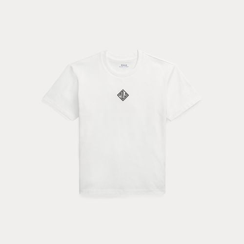 Embroidered Logo Cotton Jersey Tee - Polo Ralph Lauren - Modalova