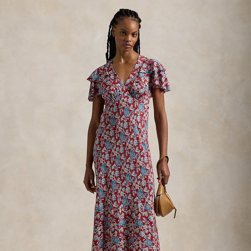 Floral-Print Silk Dress - Polo Ralph Lauren - Modalova