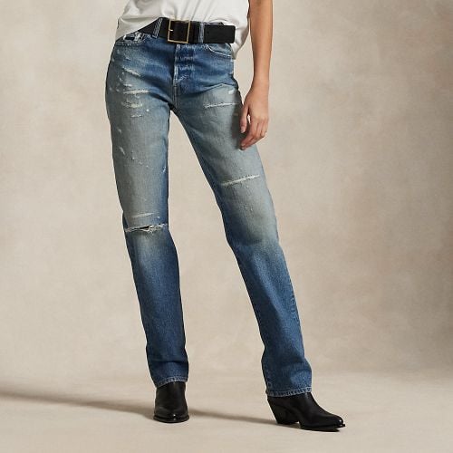 High-Rise Relaxed Straight Jean - Polo Ralph Lauren - Modalova