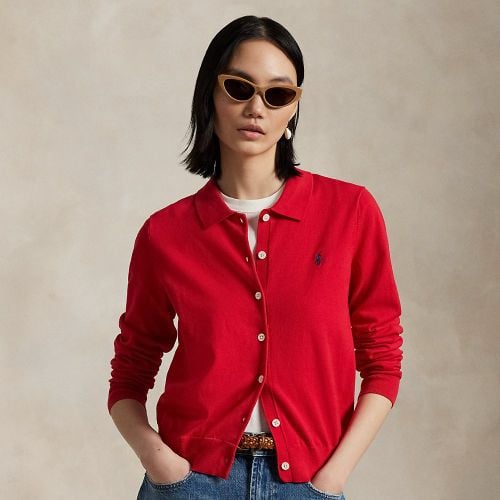 Cotton-Blend Polo Cardigan - Polo Ralph Lauren - Modalova