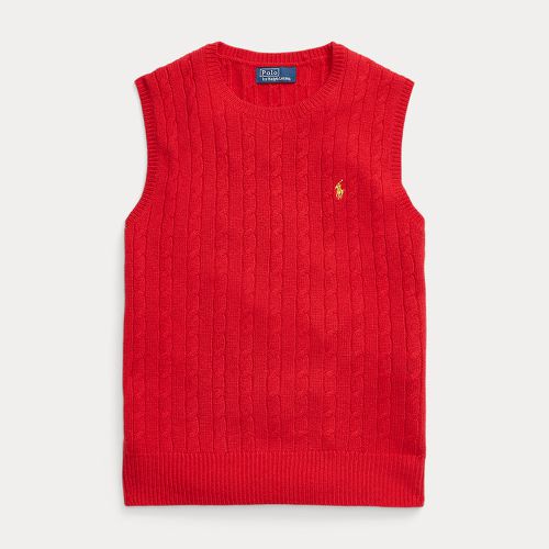 Cable Wool-Cashmere Sleeveless Jumper - Polo Ralph Lauren - Modalova