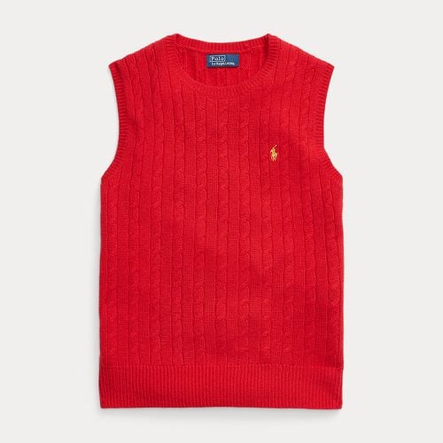 Cable Wool-Cashmere Sleeveless Jumper - Polo Ralph Lauren - Modalova