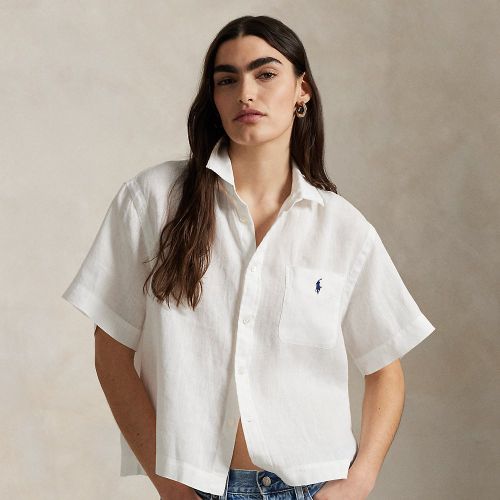 Linen Short-Sleeve Shirt - Polo Ralph Lauren - Modalova