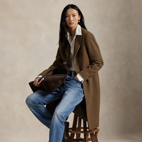 Wool-Blend Herringbone Coat - Polo Ralph Lauren - Modalova