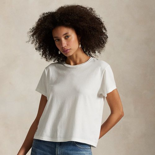 Classic Shrunken Fit Jersey T-Shirt - Polo Ralph Lauren - Modalova