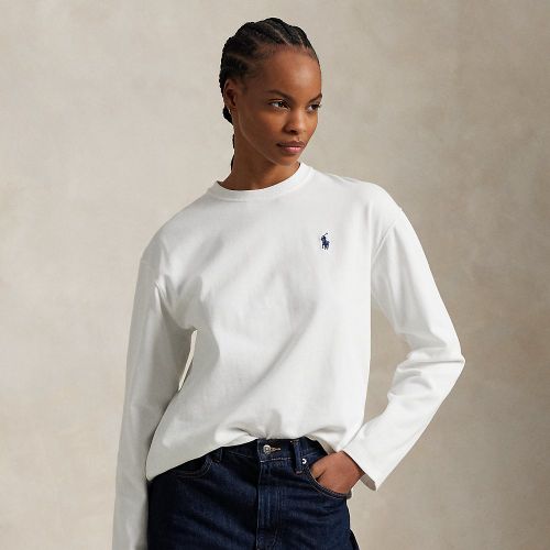 Cotton Jersey Long-Sleeve T-Shirt - Polo Ralph Lauren - Modalova