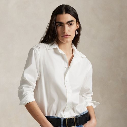 Oversize Fit Cotton Shirt - Polo Ralph Lauren - Modalova