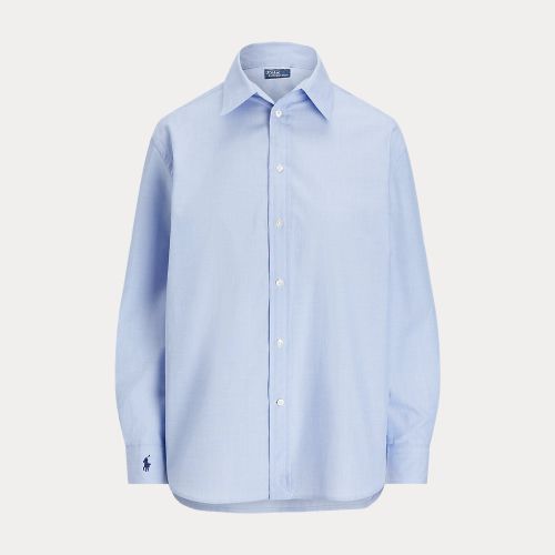 Oversize Fit Cotton Shirt - Polo Ralph Lauren - Modalova