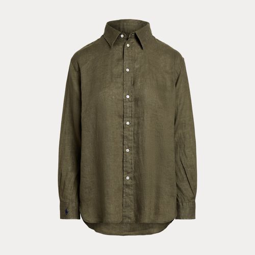 Oversize Fit Linen Shirt - Polo Ralph Lauren - Modalova