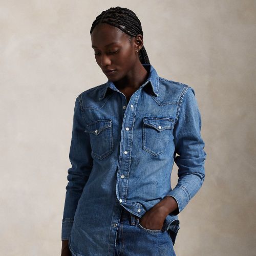 Denim Western Shirt - Polo Ralph Lauren - Modalova