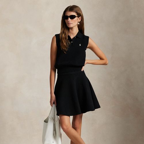 Jupe corolle en maille - Polo Ralph Lauren - Modalova