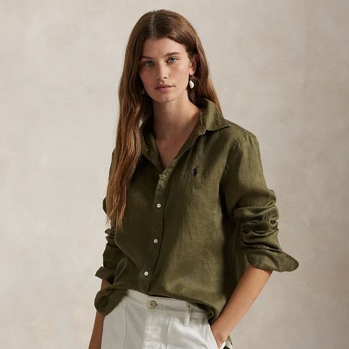 Classic Fit Linen Shirt - Polo Ralph Lauren - Modalova