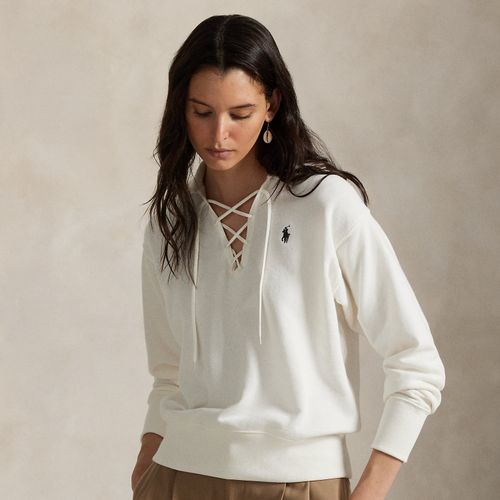 Pull à lacets en molleton léger - Polo Ralph Lauren - Modalova