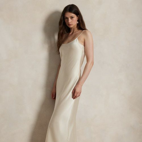 Double-Faced Satin Slip Dress - Polo Ralph Lauren - Modalova