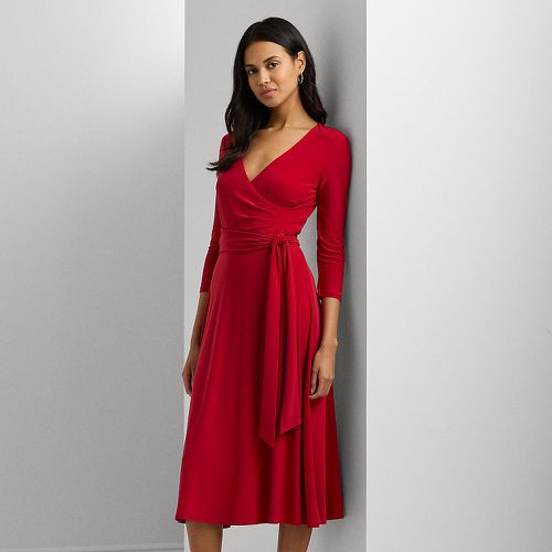 Surplice Jersey Dress - Lauren - Modalova