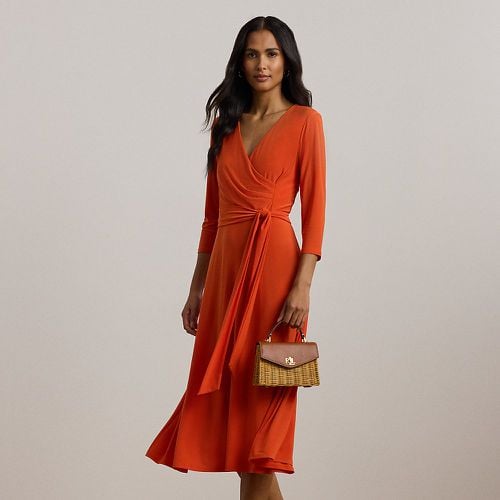 Surplice Jersey Dress - Lauren - Modalova