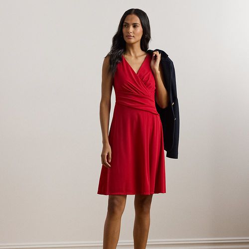 Surplice Jersey Sleeveless Dress - Lauren - Modalova