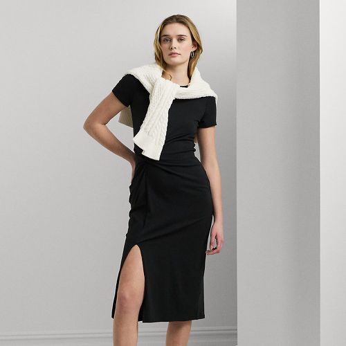 Jersey Twist-Front Midi Dress - Lauren - Modalova