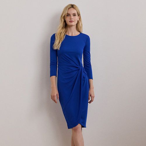 Twist-Front Stretch Jersey Dress - Lauren - Modalova