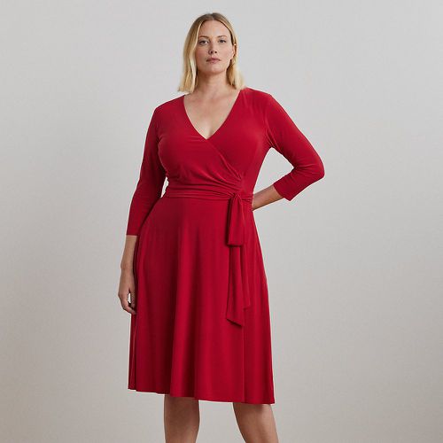 Curve - Surplice Jersey Dress - Lauren Curve - Modalova