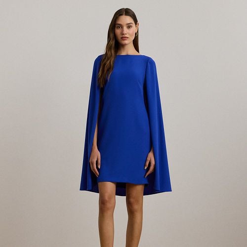 Cape Georgette Cocktail Dress - Lauren - Modalova