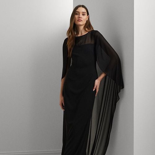 Cape Georgette Gown - Lauren - Modalova